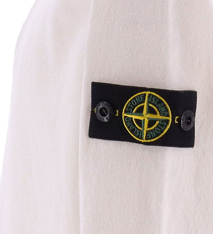 Stone Island Bluse m. Lynl?s - Strik - Hvid