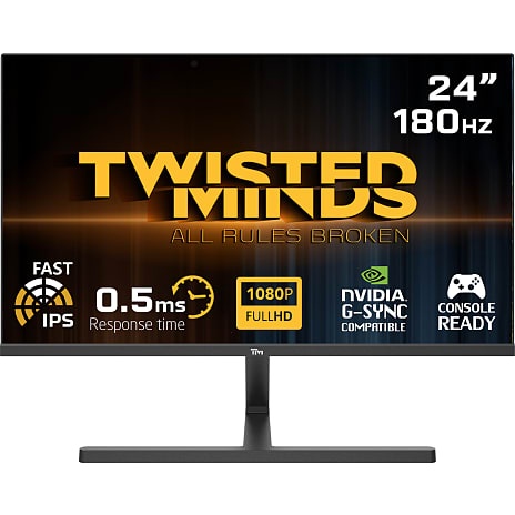 Twisted Minds TM24FHD180IPS 24’’ gaming skærm