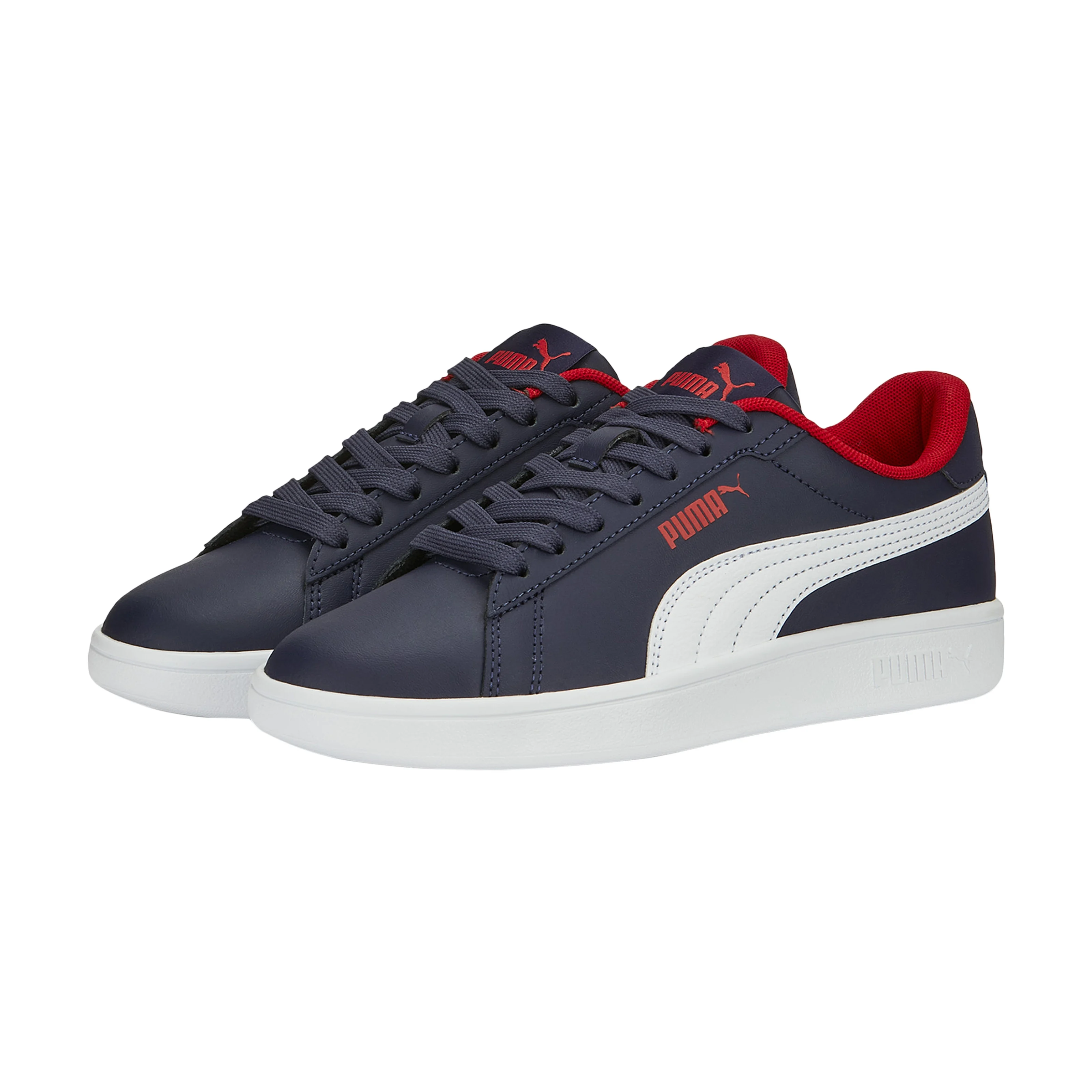 Basket cuir juniorsmash | Bleu
