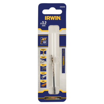 Irwin turbomax metaalboor Ø3.2 mm