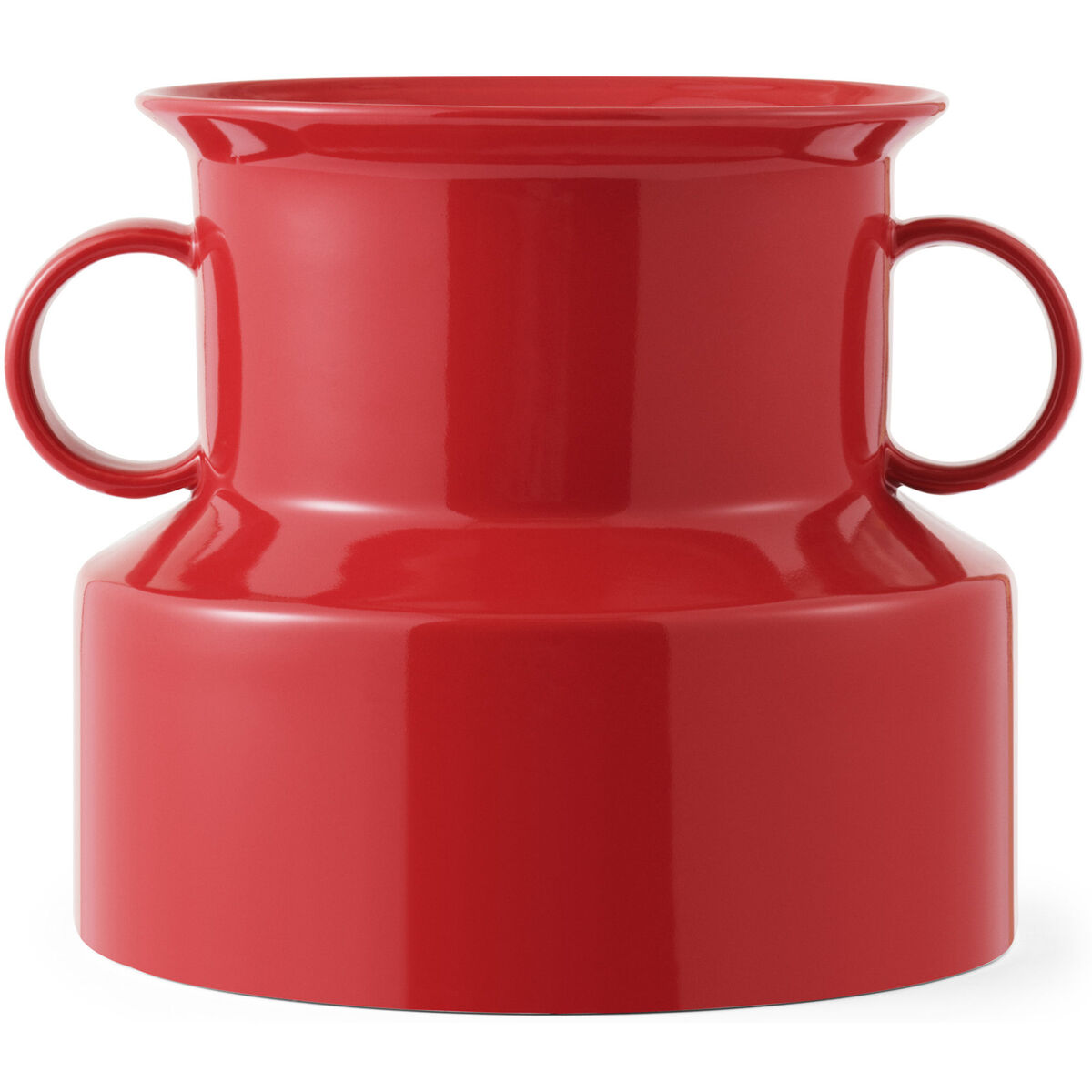 Panto Vase Ø 22 x H 19 cm Lollipop Red