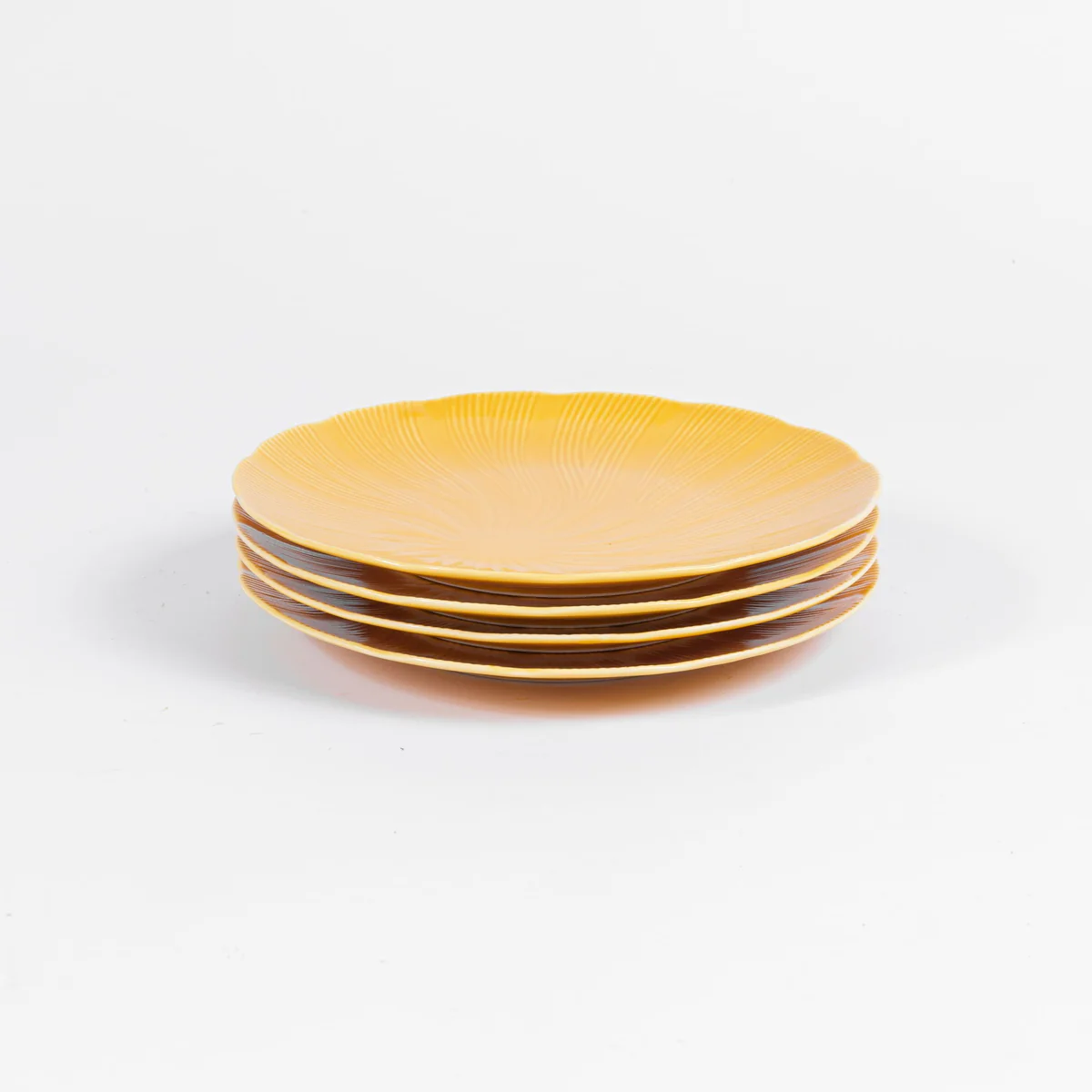 assiette à dessert TAHITI Jaune (19cm) OGRE La Fabrique