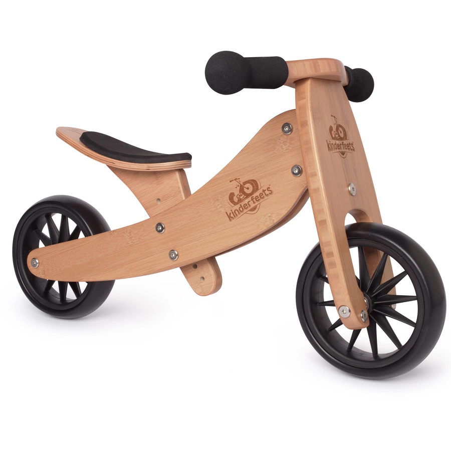 Kinderfeets® 2-in-1 Dreirad Tiny Tot, Bambus