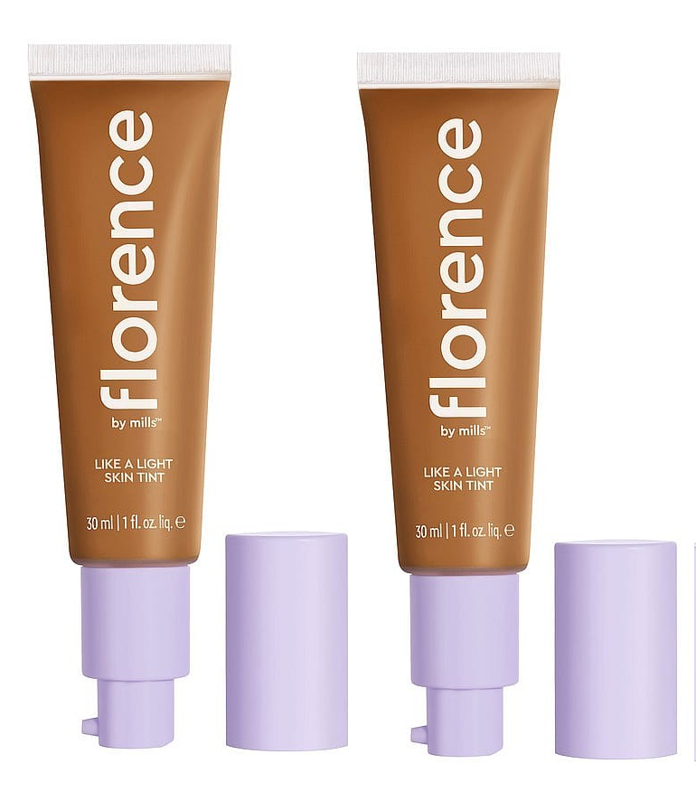 Florence by Mills - 2 x Like A Light Skin Tint TD160 Tan to Deep with Warm Undertones