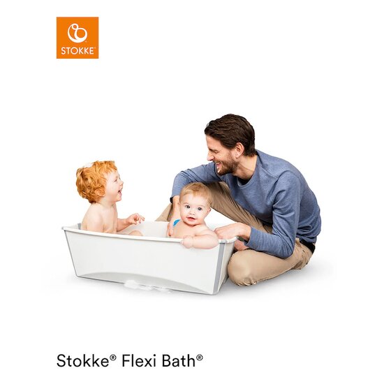Baignoire Flexi bath X-Large   Blanche        de               Stokke®