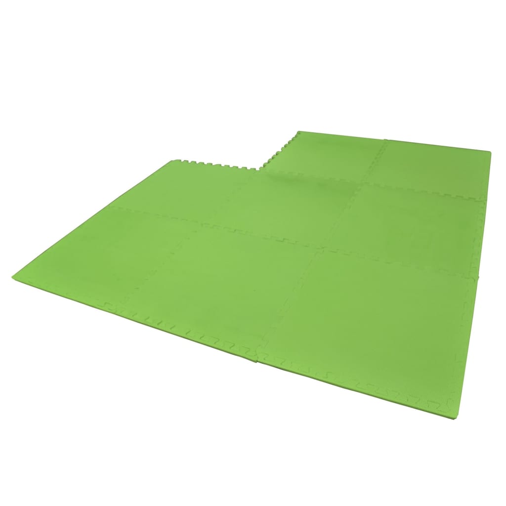 Carreaux de piscine 60 cm 8 pcs vert