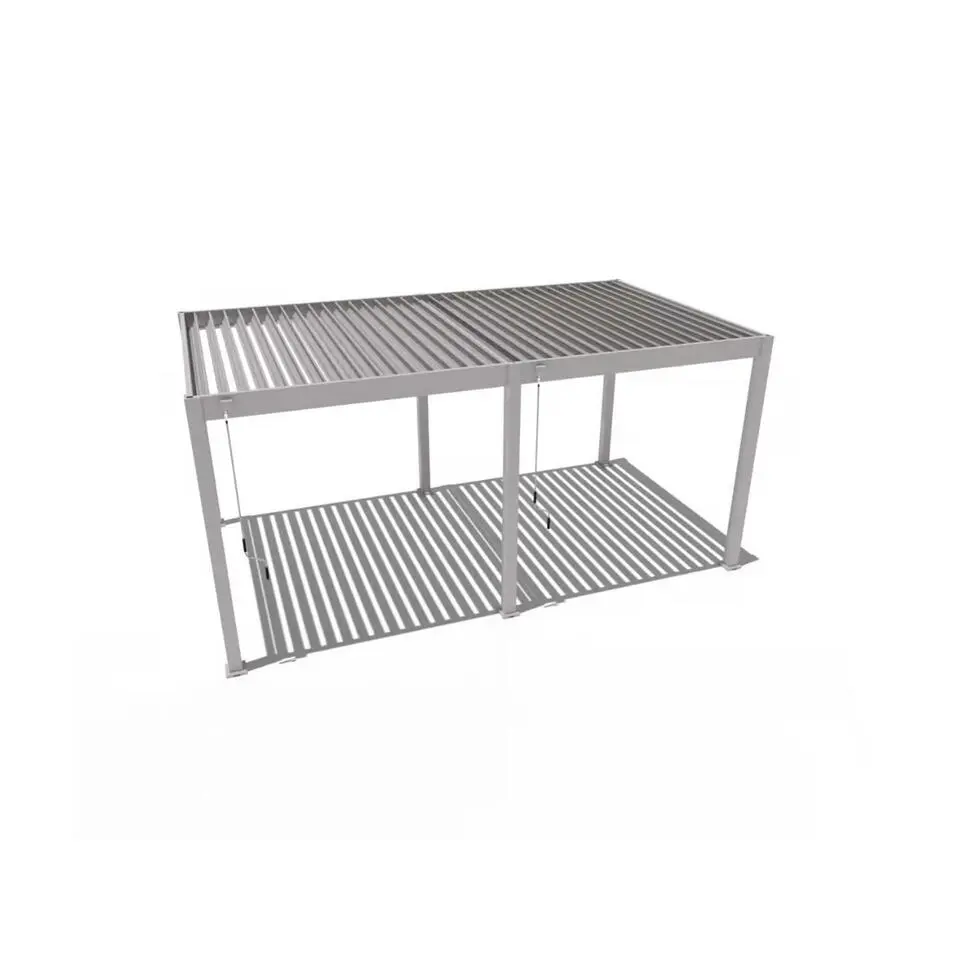 Orion Deluxe terrasoverkapping 300 x 600 cm lichtgrijs