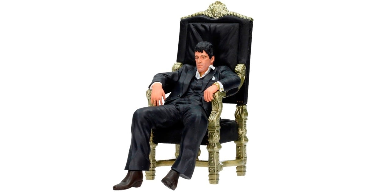 SD ToysScarface: Sitting Tony Montana 18 cm Figure speelfiguur