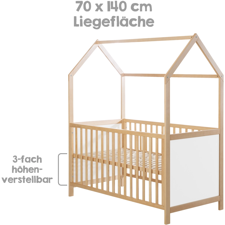 roba Hausbett 70 x 140 cm natur