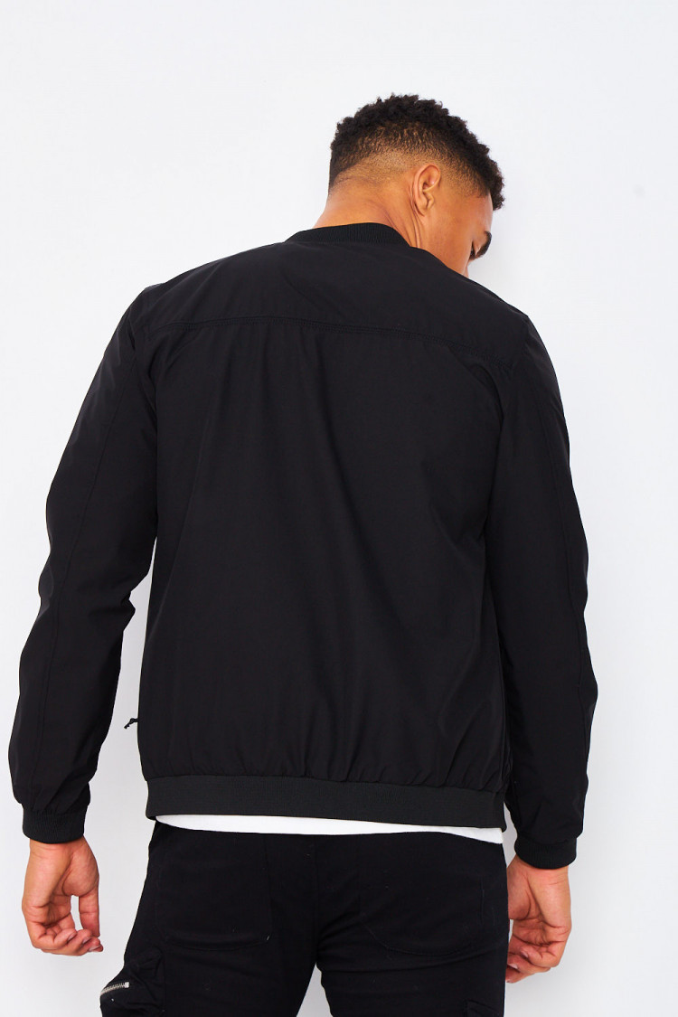 Bomber noir uni