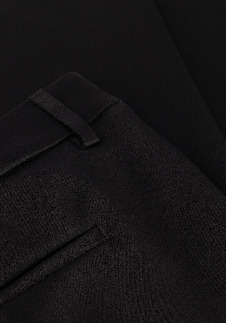 zwarte luisa cerano flared broek 638854/1694-00