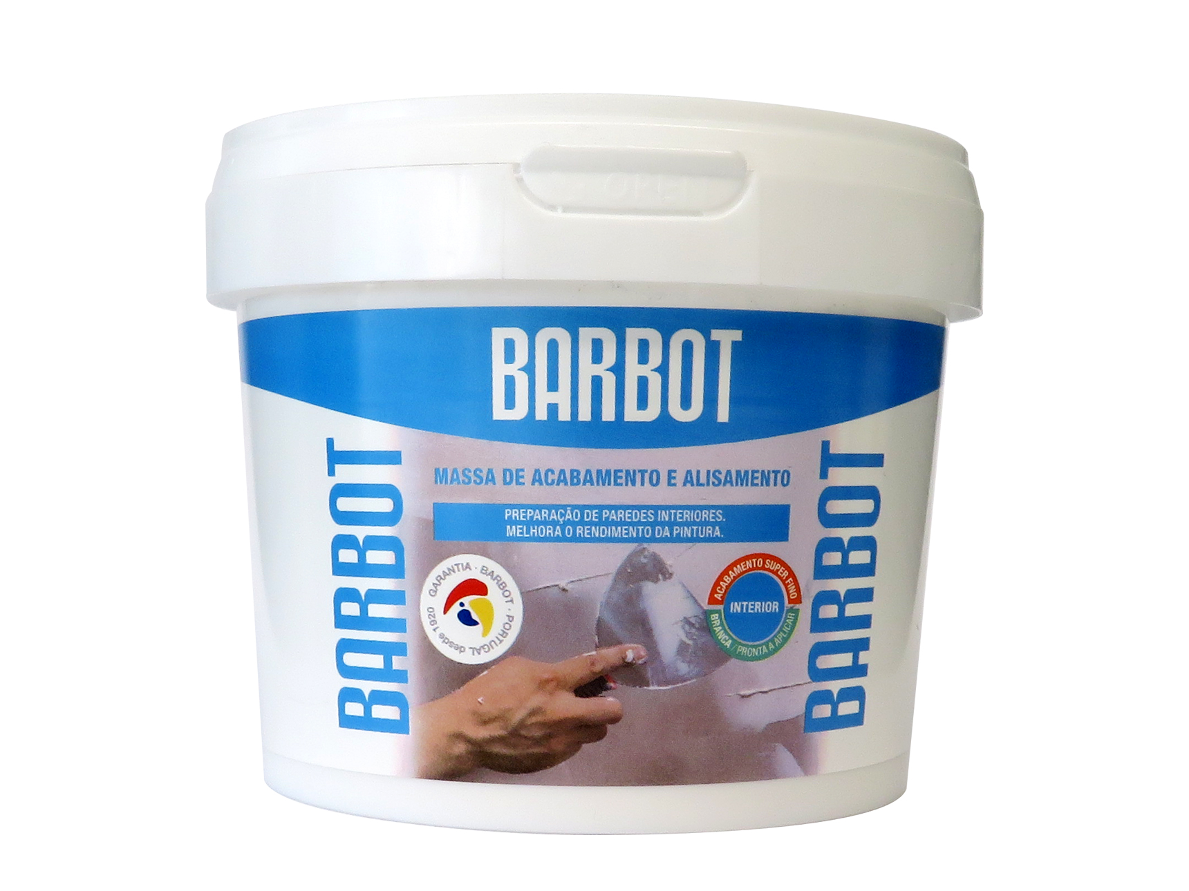 MASSA DE ACABAMENTO (PASTA) BARBOT 1KG