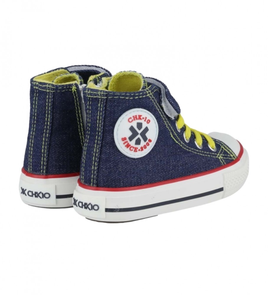 Botas de cano curto Chika10 Lito 27 em jeans