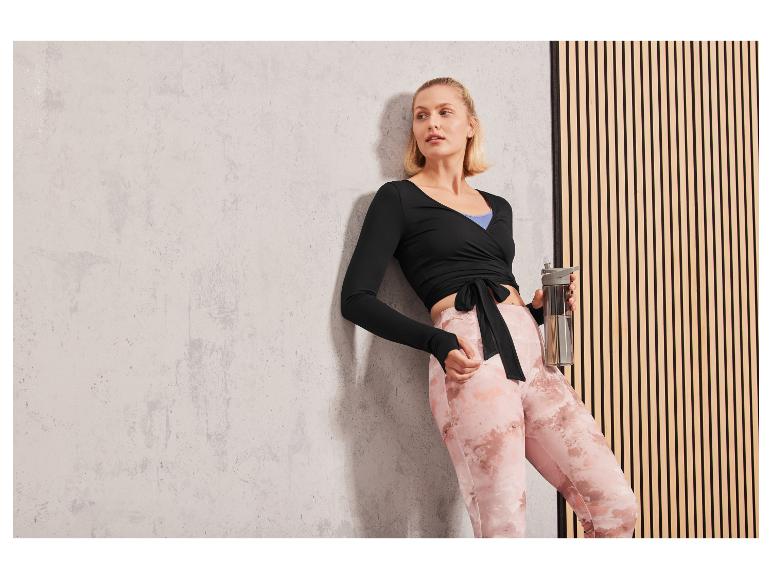 Dames sport wikkeltop