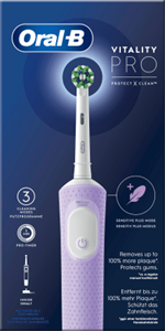Oral-B Elektrische Zahnbürste Vitality PRO lila, 1 Stück