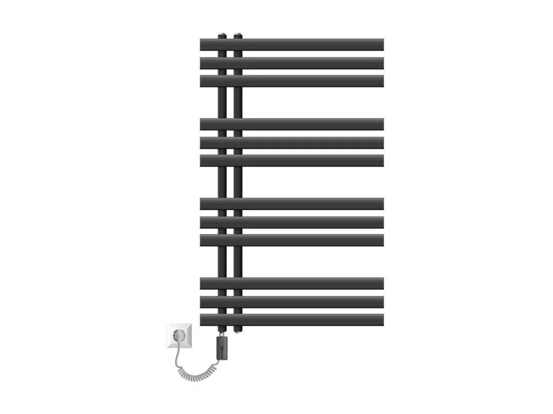 Iron EM Radiator Radiateur sèche-serviettes Radiateur de salle de bain anthracit