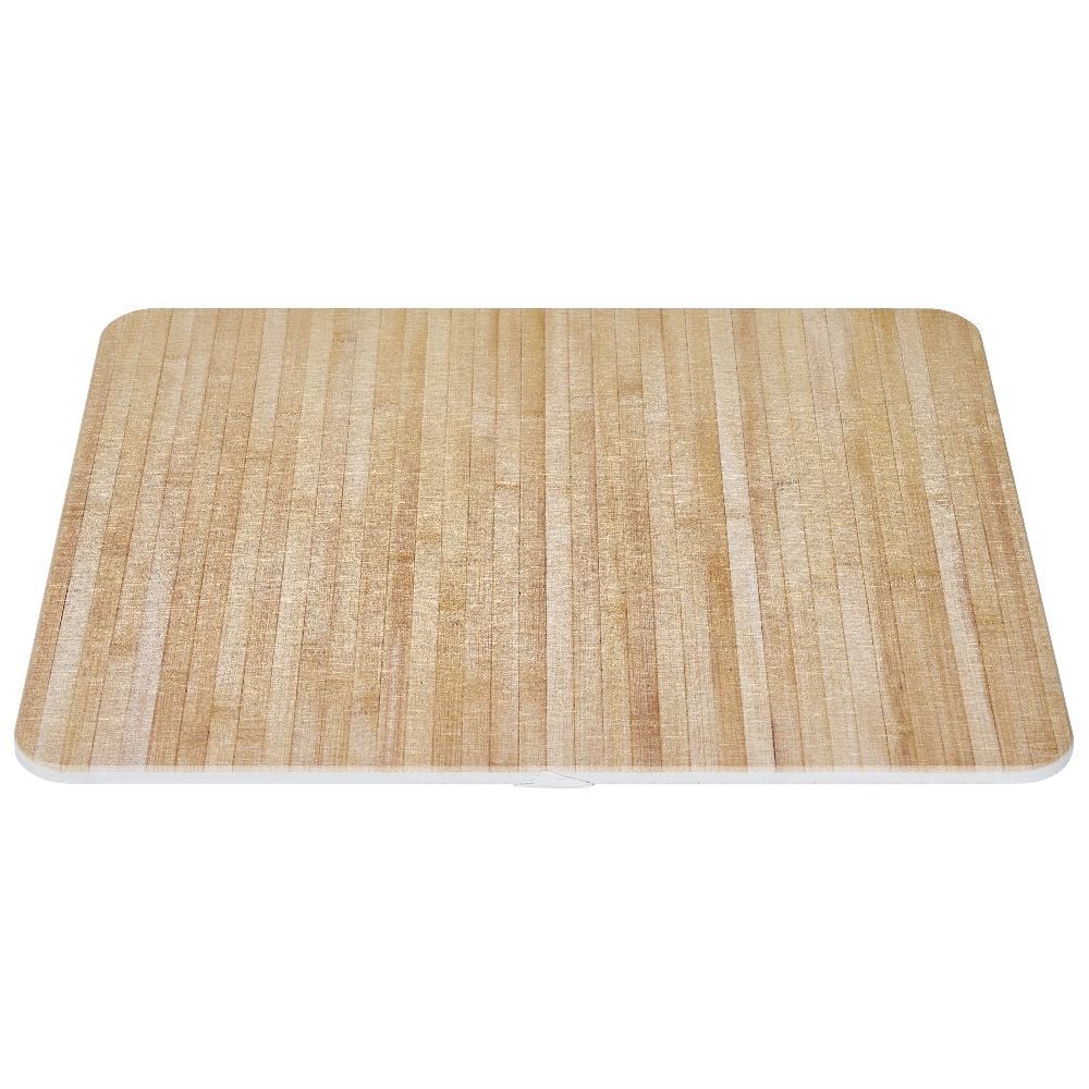 Tapis de salle de bain en diatomite effet bois 45x35 cm