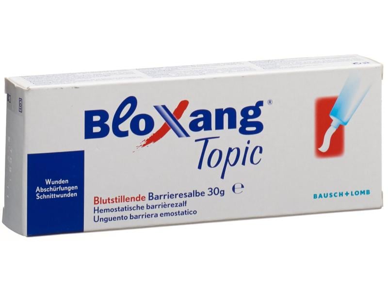 Bloxang Topic Blutstillende Barrieresalbe 30 g Wundsalbe zur Blutstillung