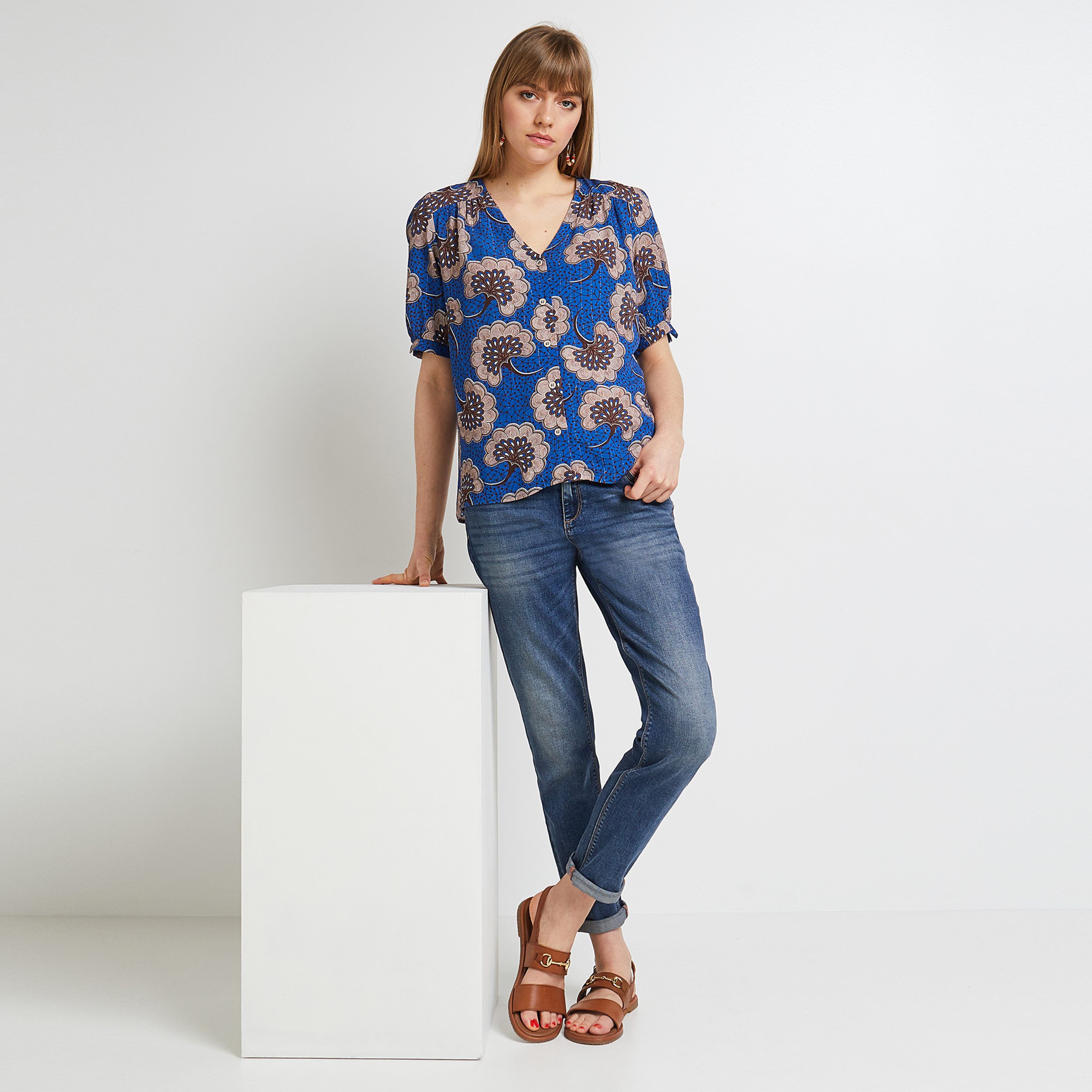 Blouse imprimée femme - IMPRIME