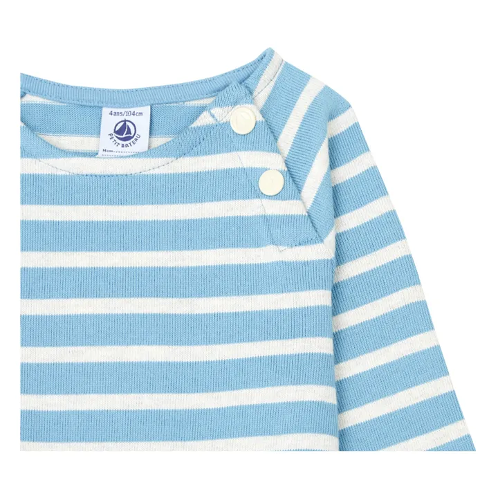Petit Bateau Robe Jersey Rayée | Bleu