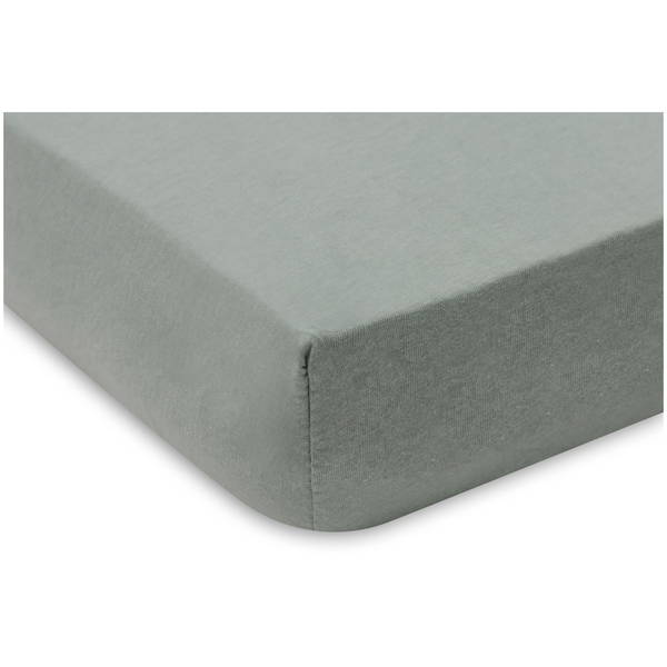 JolleinJollein   Spannbettlaken Jersey 70×140cm 2er Pack sea green/ivory