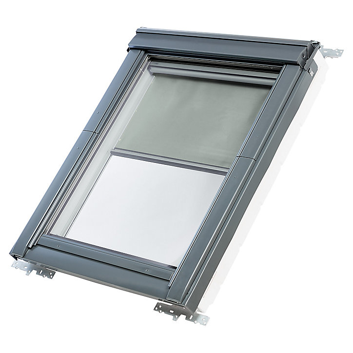 Store occultant fenêtre de toit Site 78 x 98 cm gris