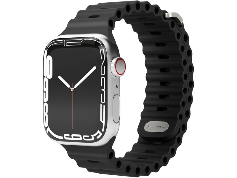 Vonmählen Wave Band 2 Apple Watch 42/44/45/49 mm Black Armband für Apple Watch 42/44/45/49 mm