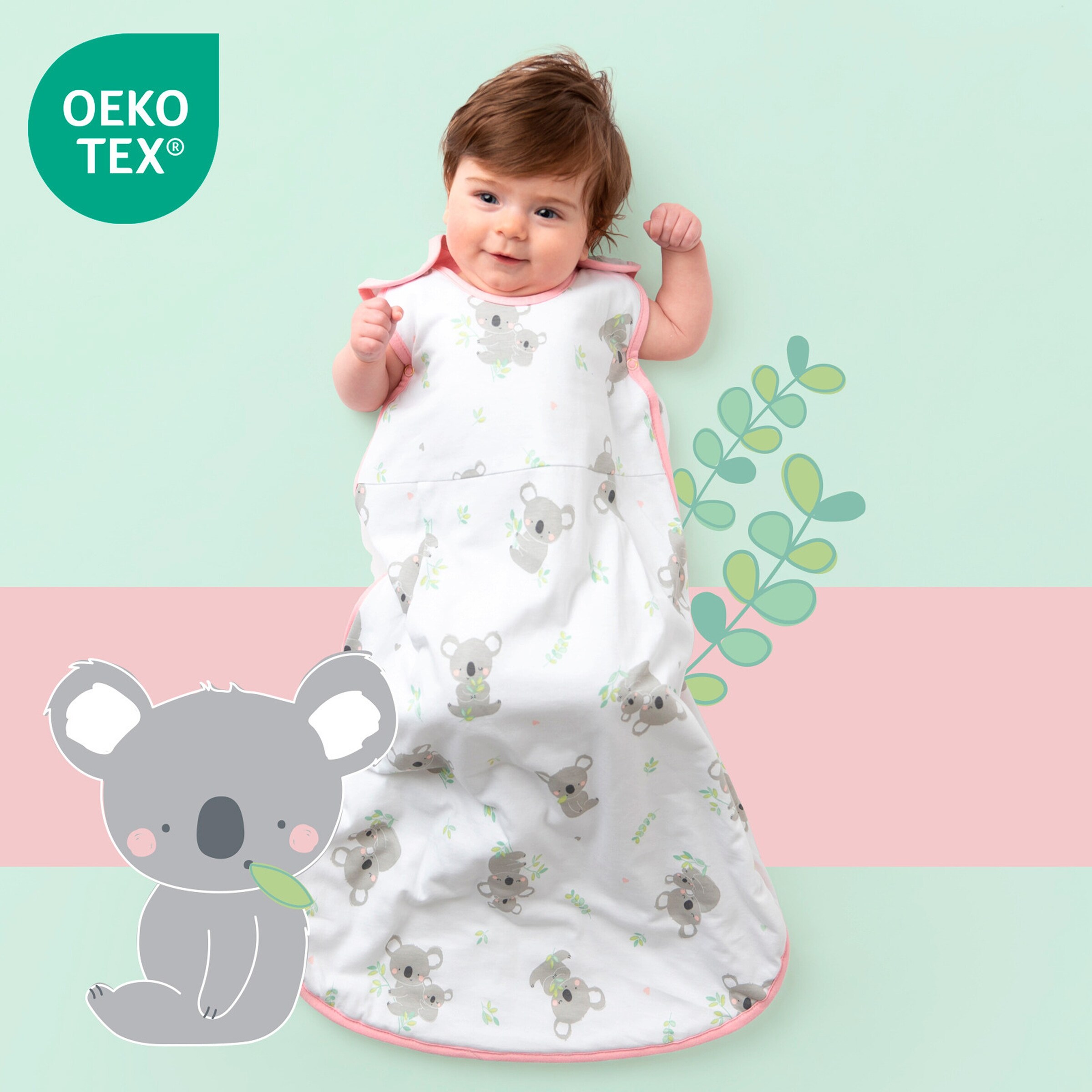 schlummersack Schlafsack ohne Füßen 1.0 Tog Koala