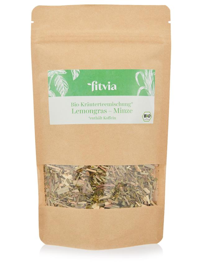 Bio-Kräuterteemischung Lemongras-Minze, 80 g