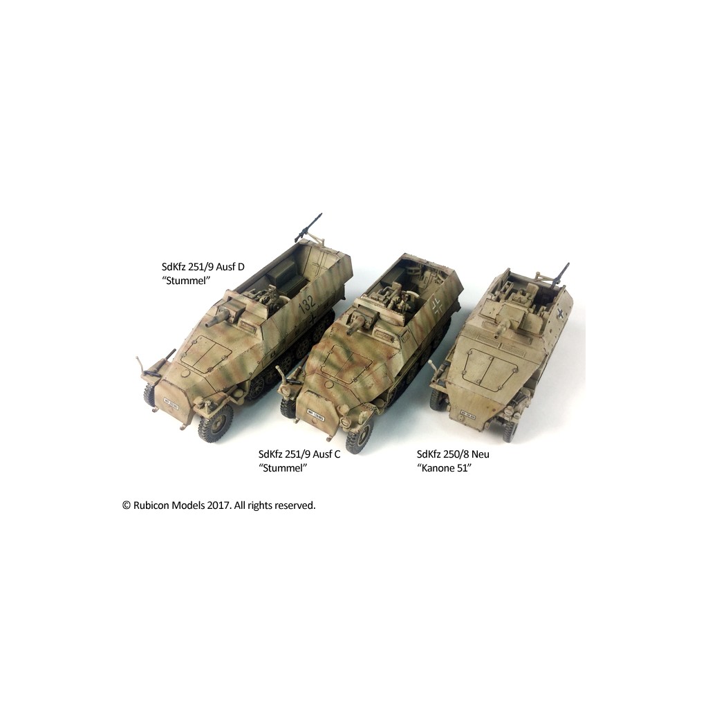 SdKfz 250/251 Expansion Set - SdKfz 250/8 & 251/9