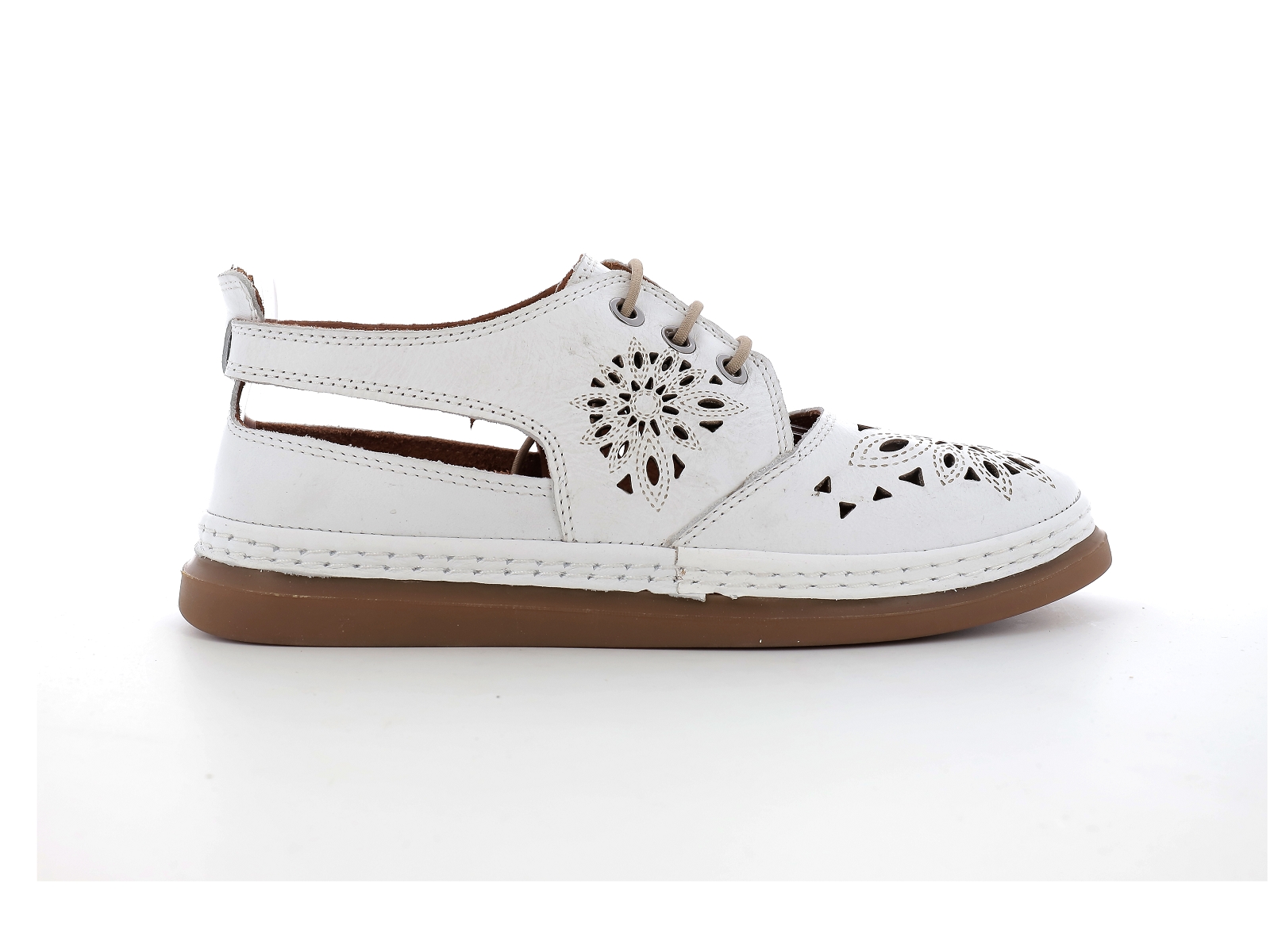 Elue par nous-NECHO Cuir Blanc
