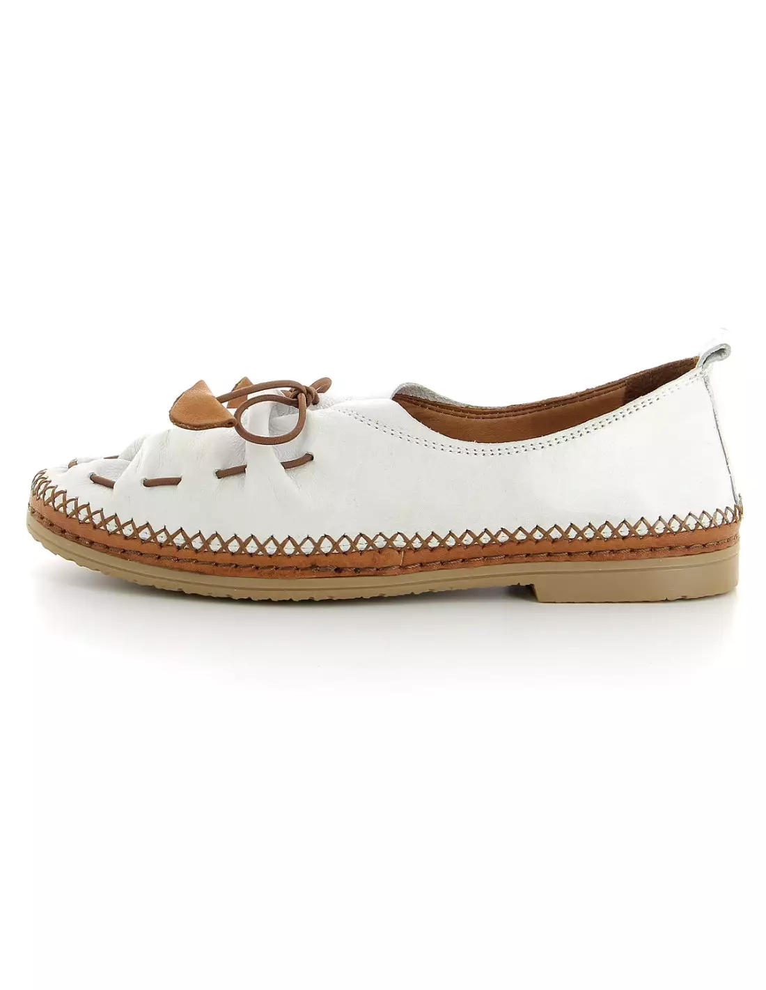 AGUA LIMON 3837041 - Mocassins & bateaux Blanc