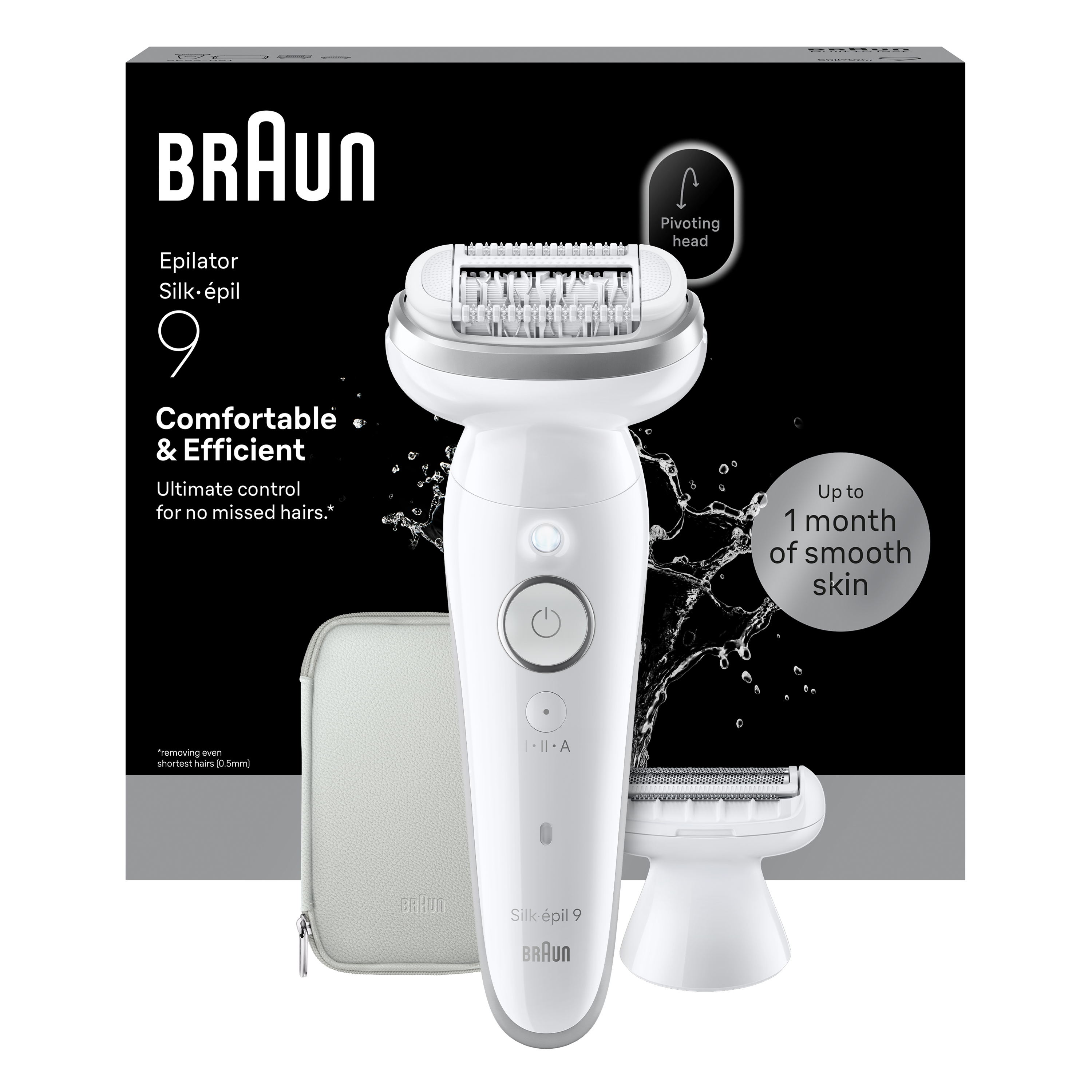 Braun Silk·épil 9 9-030 epilator Wet & Dry