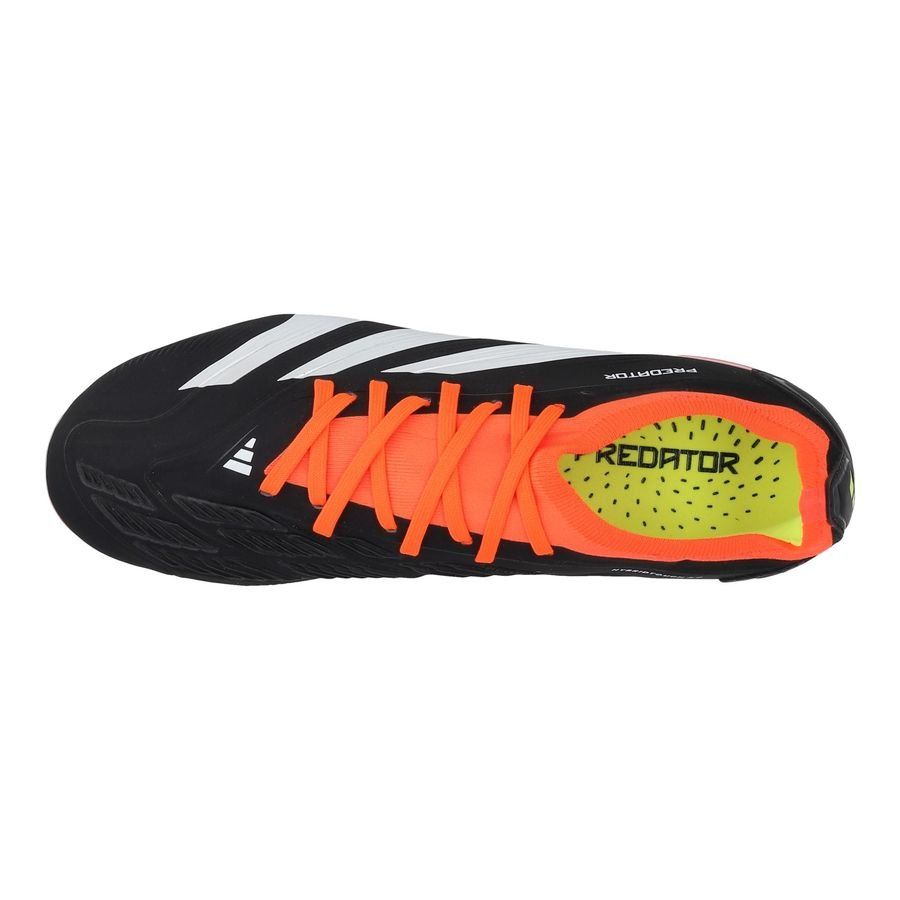 adidas Predator Pro FG Solar Energy - Noir/Blanc/Rouge