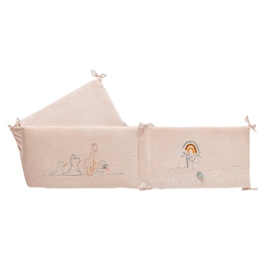 Tiga, Stegi & Ops Tour de lit Veloudoux   Beige        de               Noukies