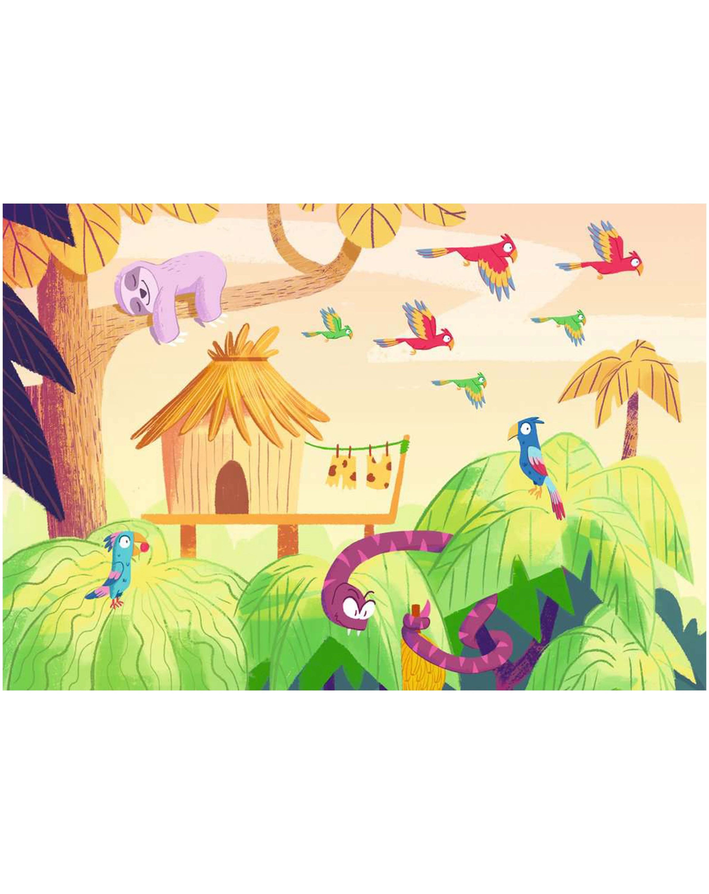 Puzzle PUZZLE&PLAY - TIERE 1 2x24-teilig