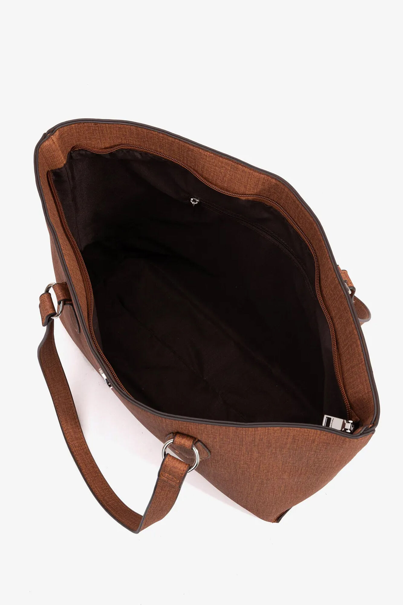 Sacola de compras simples - bege
