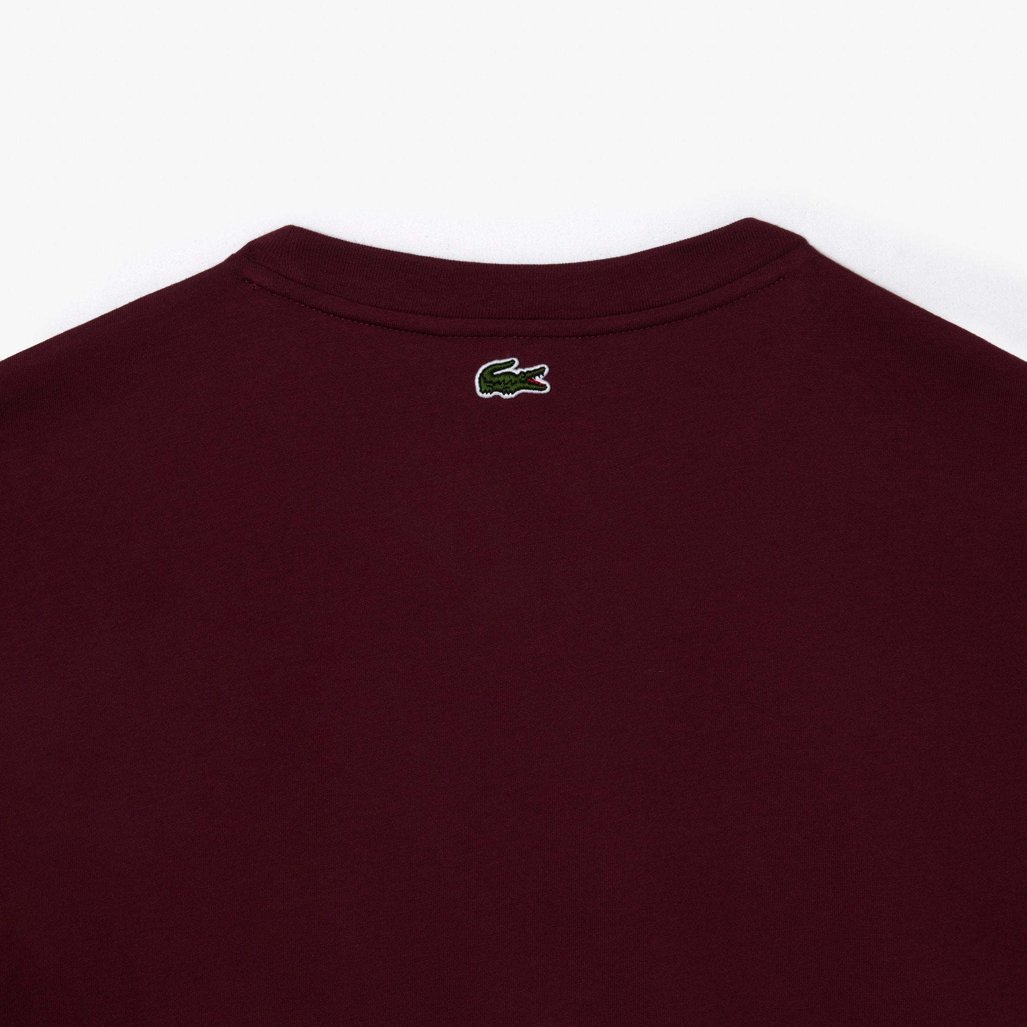 T-shirt en jersey de coton imprimé Lacoste T-Shirts - Rouge - Lacoste - Femme