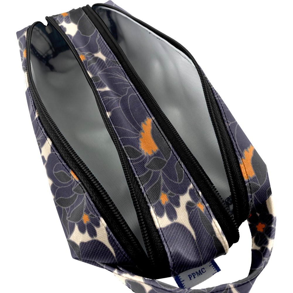 Trousse Double Compartiment Pensées Marines