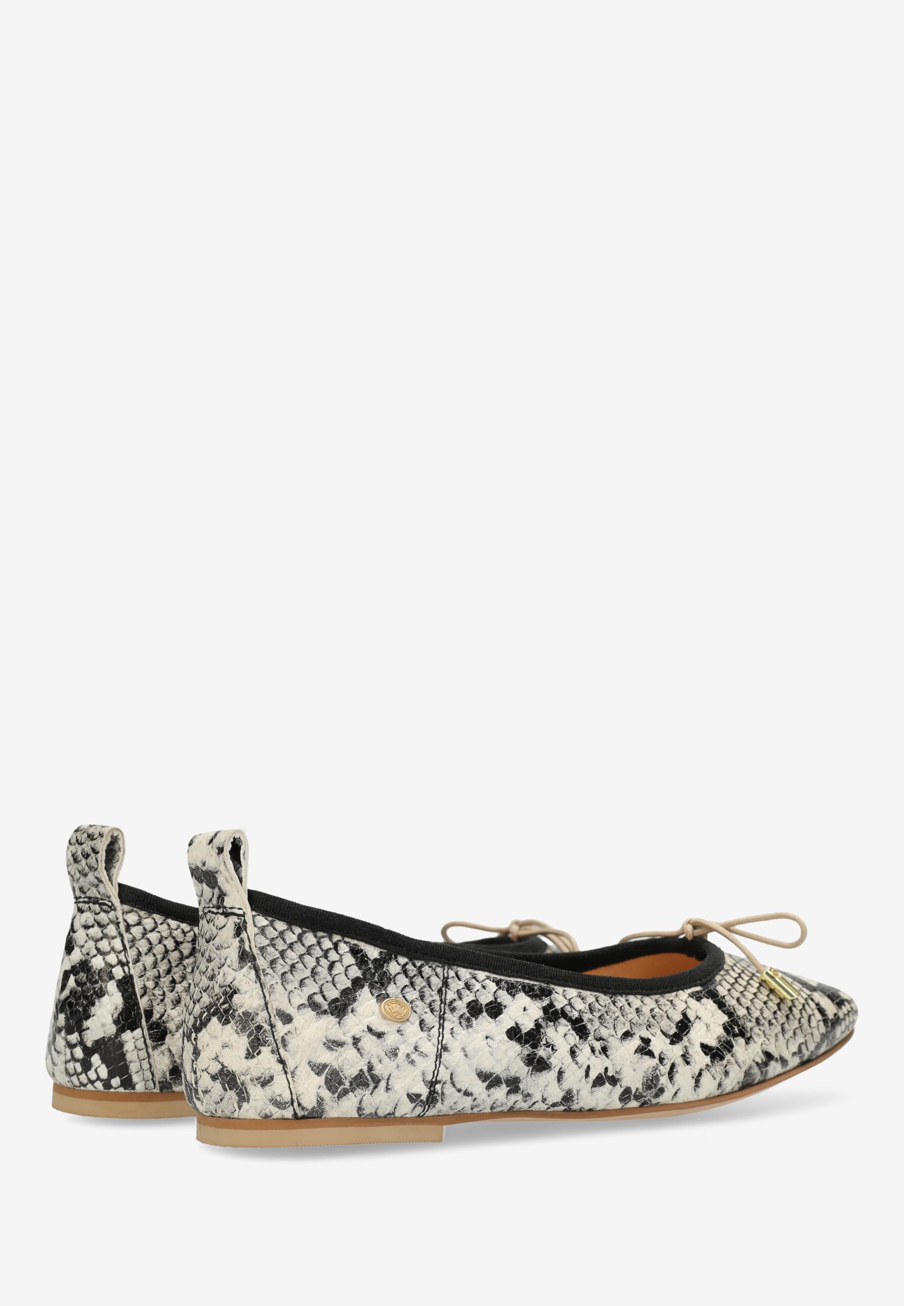 IDRIS BALLETTO Ballerina python print lt Black/White