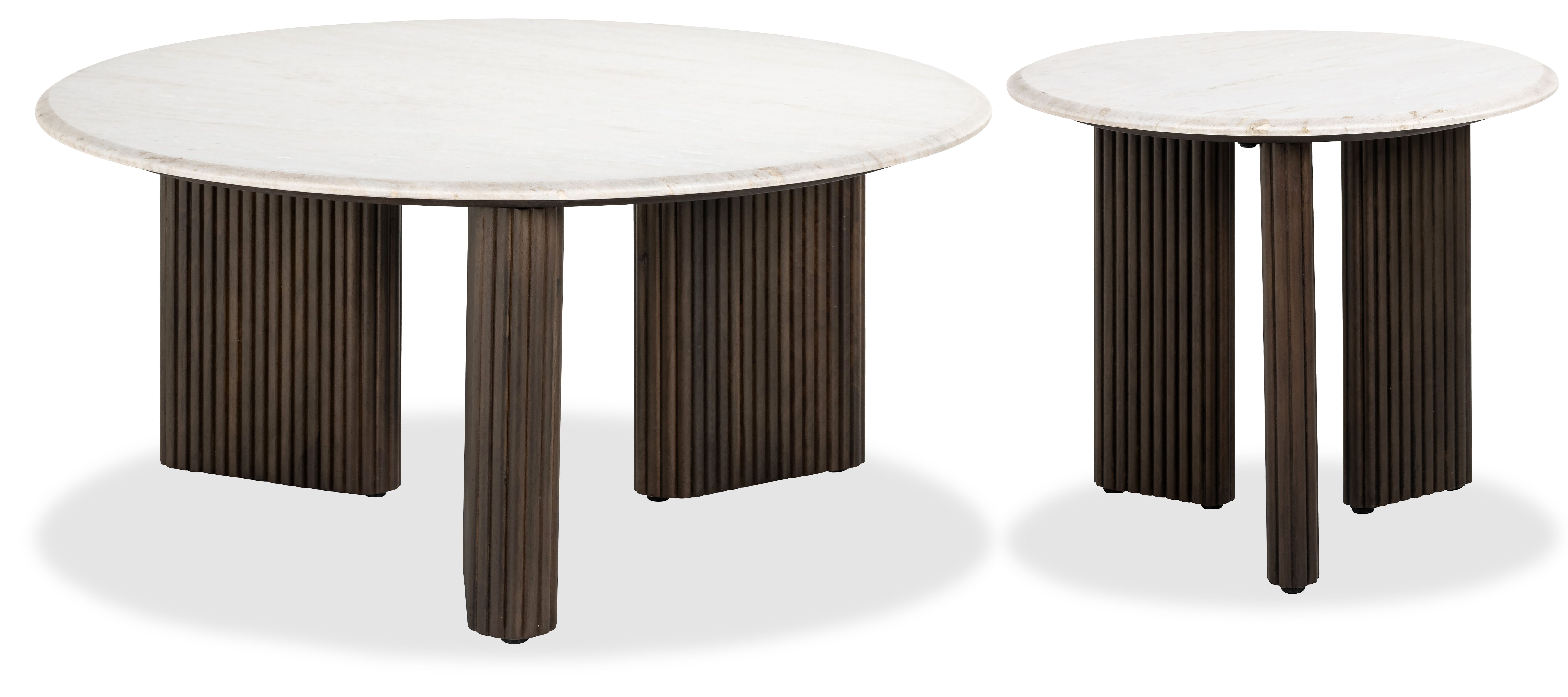 Salontafelset 7773 & 7774 Mayfield ⌀90  x H42 cm