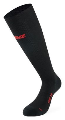LENZ Compression Merino  noir