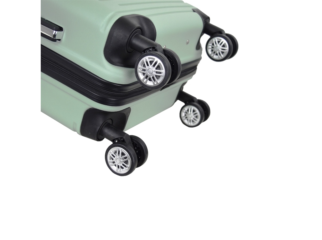 MALA DE CABINE RIGIDA AIRPORT VERDE 8 RODAS 55CM