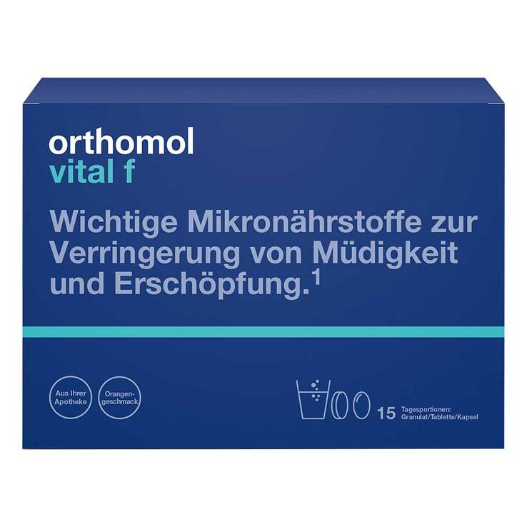 Orthomol Vital F Granulat/ Kapseln/Tabletten Kombipackung, 1 St