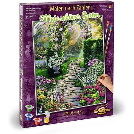 Schipper Malen nach Zahlen Mein schöner Garten
