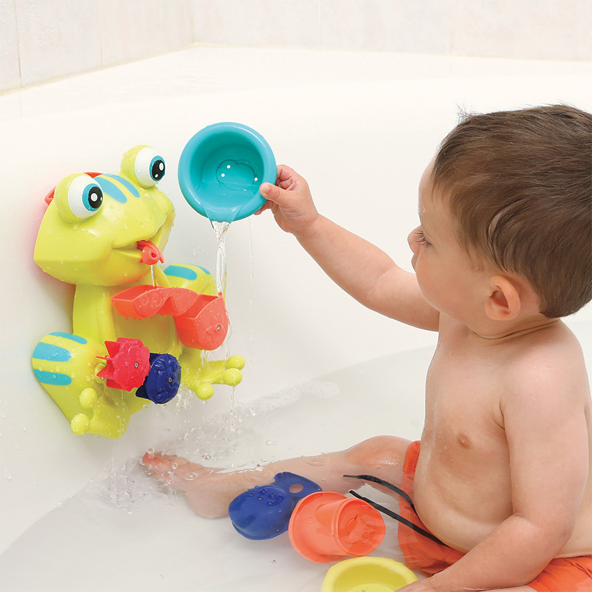Jouet de bain Coffret Grenouille