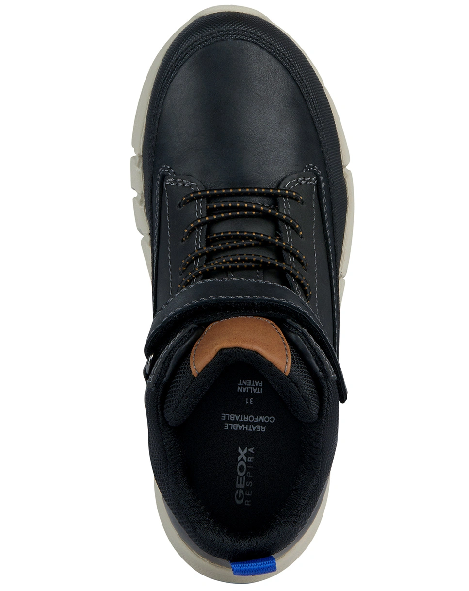 Schnür-Boots FLEXYPER in schwarz