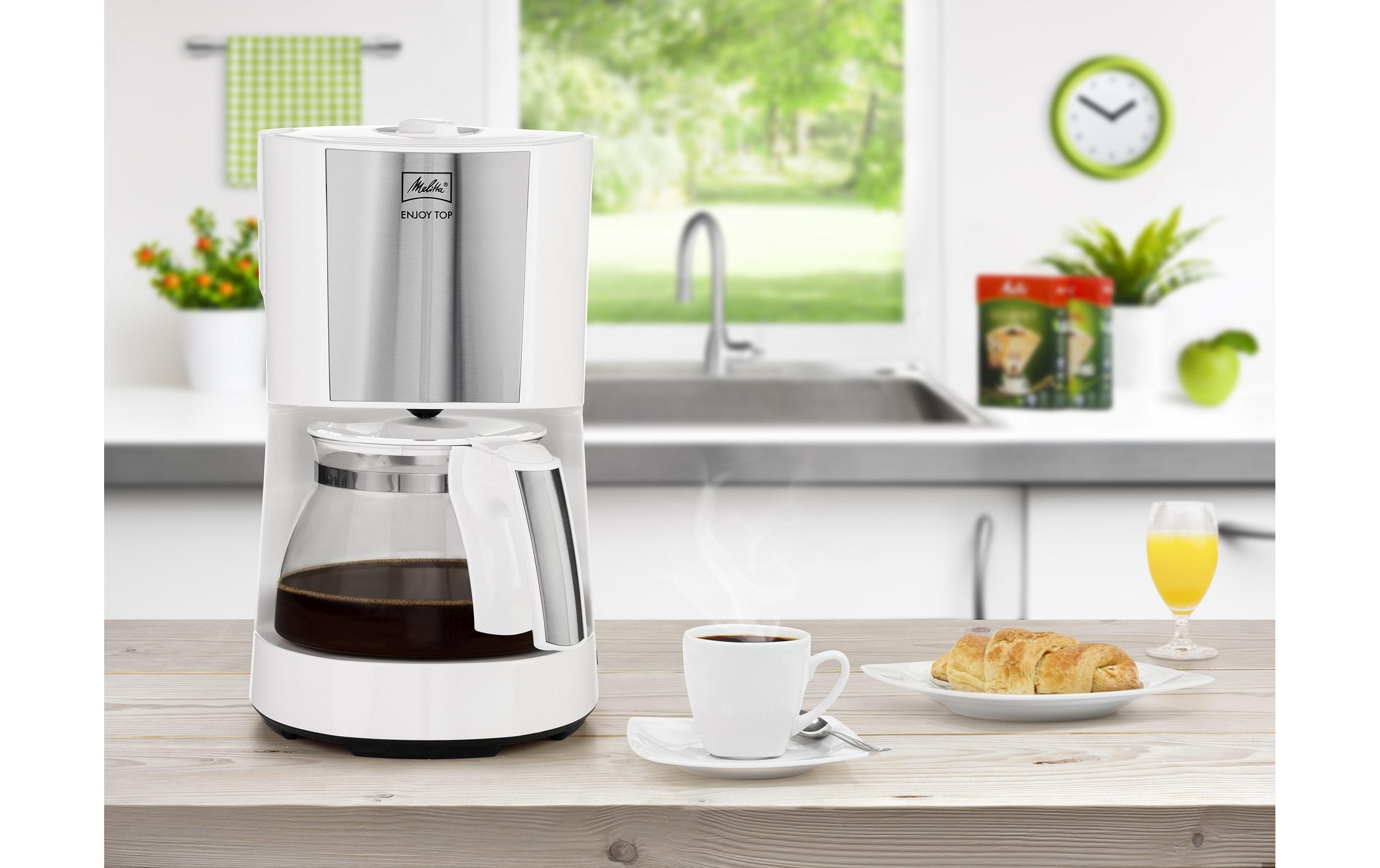 Filterkaffeemaschine Enjoy Top WeissFilterkaffeeautomat
