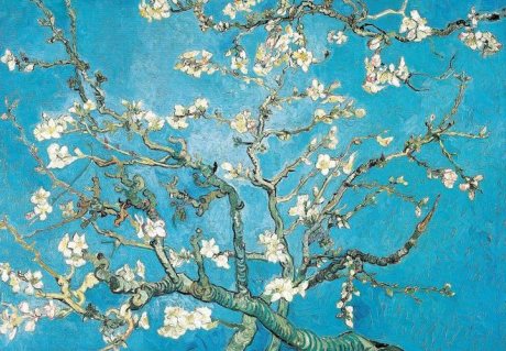 Adult Jigsaw Puzzle Vincent van Gogh: Almond Blossom: 1000-Piece Jigsaw Puzzles - 1000-piece Jigsaw Puzzles (Jigsaw)