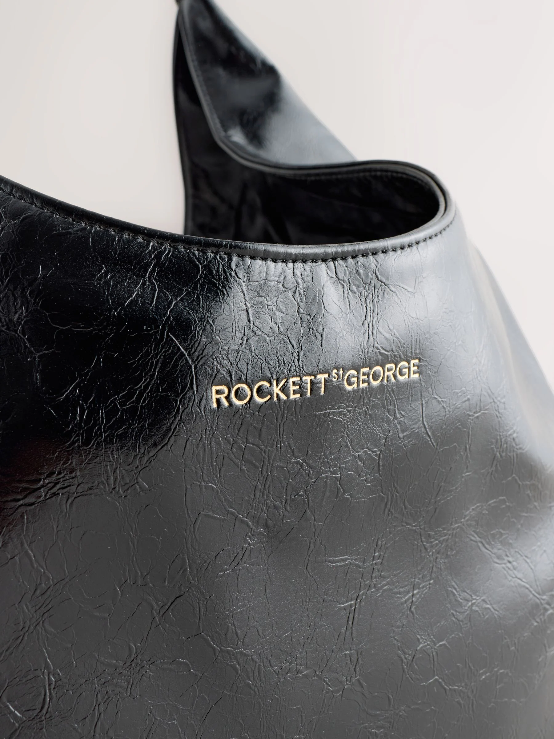 Rockett St George Studded Swan Hobo Shopper Bag